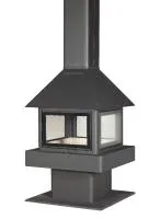 Печь-камин Эклипс островной ГИГАНТ ЭкоКамин печь-камин эклипс островной гигант экокамин