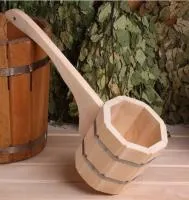 Ковш 1,5л деревян. Банный Эксперт ковш 1,5л деревян. банный эксперт