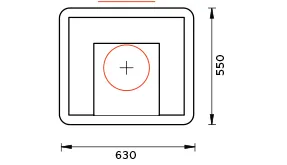 печь-камин tulikivi lampo s grafia 2145 мм 