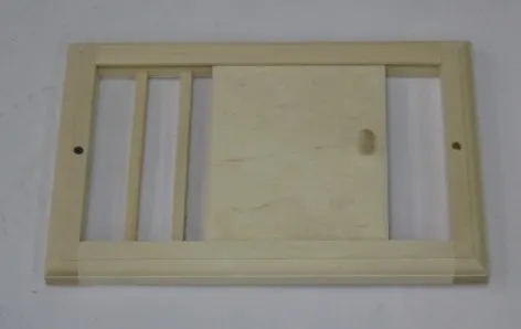 Вентиляционная решетка большая с задвижкой, Банный Эксперт  вентиляционная решетка большая с задвижкой, банный эксперт