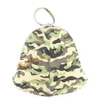 шапка для бани "камуфляж" бацькина баня