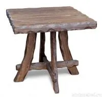 Стол №11 80х80 (массив сосны, старение), палисандр, ИРБ стол №11 80х80 (массив сосны, старение), палисандр, ирб