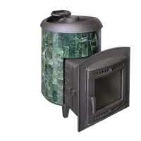 Печь для бани ПроМеталл Атмосфера L в ламелях Змеевик печь для бани прометалл атмосфера l в ламелях змеевик