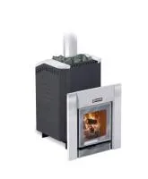 печь для бани ермак 16 премиум inox, антрацит 