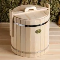 Кадка для соления 25 л. из липы с крышкой, Добропаровъ кадка для соления 25 л. из липы с крышкой, добропаровъ