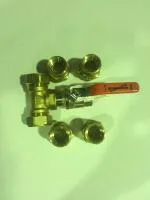 набор flexsy 3/4 соединительный (муфта 4шт,кран шаровый 1шт, тройник1шт)