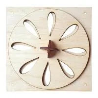 вентиляционная задвижка пропеллер 13x13 см банные штучки