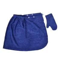 Килт - полотенце 140*60 см, для сауны на липучке +рукавица (муж.), Банные штучки килт - полотенце 140*60 см, для сауны на липучке +рукавица (муж.), банные штучки