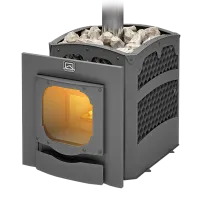 Печь для бани Теплодар БЫЛИНА-18 Ч Панорама сетка (1.2) печь для бани теплодар былина-18 ч панорама сетка (1.2)