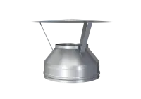 оголовок феррум оцинкованный, (430/0,5 мм), ф115/200, по воде ral 8017