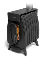 Печь отопительно-варочная ТМФ Огонь-батарея 7Б Лайт с баком дровяная антрацит печь отопительно-варочная тмф огонь-батарея 7б лайт с баком дровяная антрацит