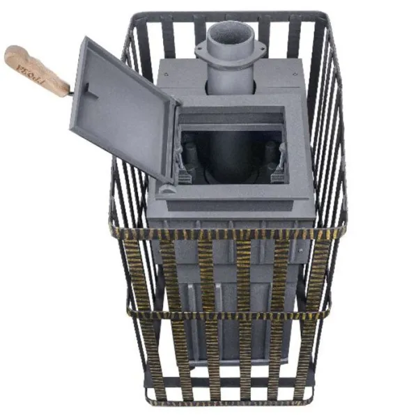 Печь для бани GFS Гроза Ураган 24М чугунная печь для бани gfs гроза ураган 24м чугунная