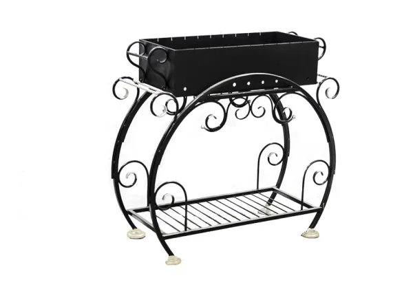 Мангал М-04, 96*99*39см, антрацит. Дачный Эксперт мангал м-04, 96*99*39см, антрацит. дачный эксперт