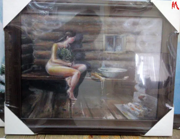 Картина "Девушка" 30*40 см, Банный Эксперт картина "девушка" 30*40 см, банный эксперт