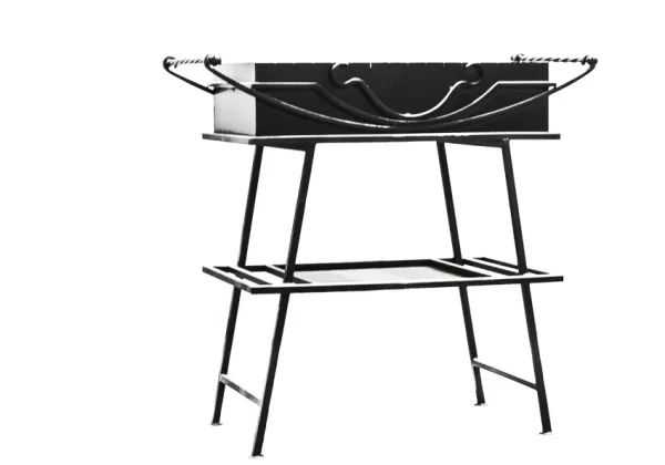 Мангал М-05, 100*107*44см, антрацит. Дачный Эксперт мангал м-05, 100*107*44см, антрацит. дачный эксперт