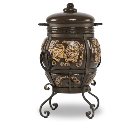 Тандыр ЭкоТандыры Арслан, черный тандыр экотандыры арслан, черный