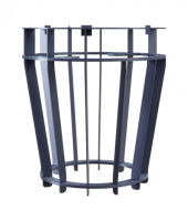 сетка на трубу gfs ураган авангард 24/25 тюльпан (низ конус) 115 (230*305*277) под шибер с крепл.